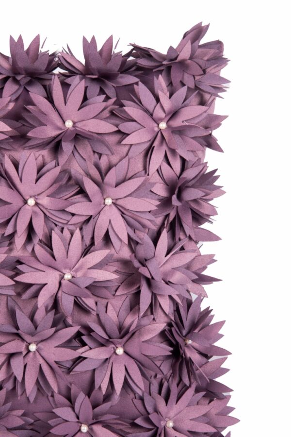 Floral Hand Embroidery Cushion Cover - Image 4